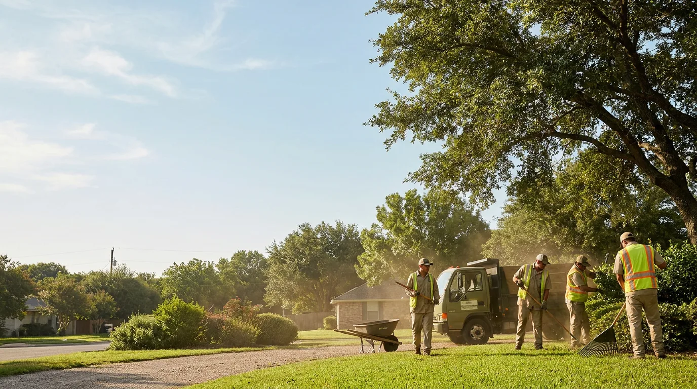 Landscaping in Huntsville, TX near me